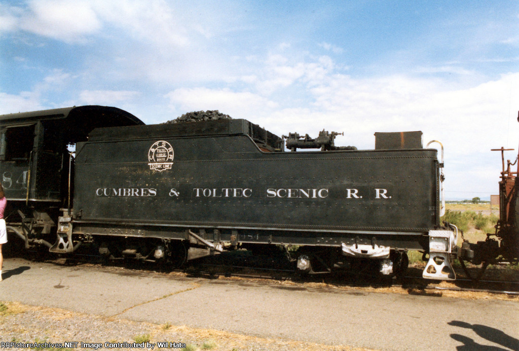 Cumbres & Toltec 484 Tender